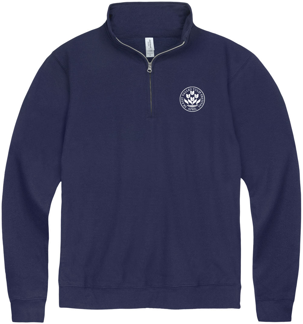 Skagit Valley Tulip Festival Logo Quarter Zip