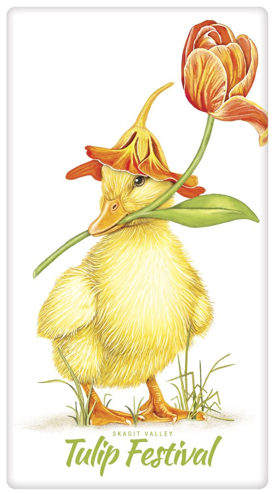Tulip Festival Tea Towel