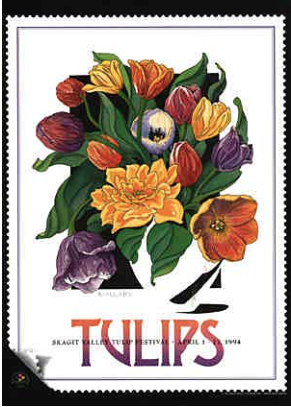 Official Tulip Festival Magnet (1993–1997)