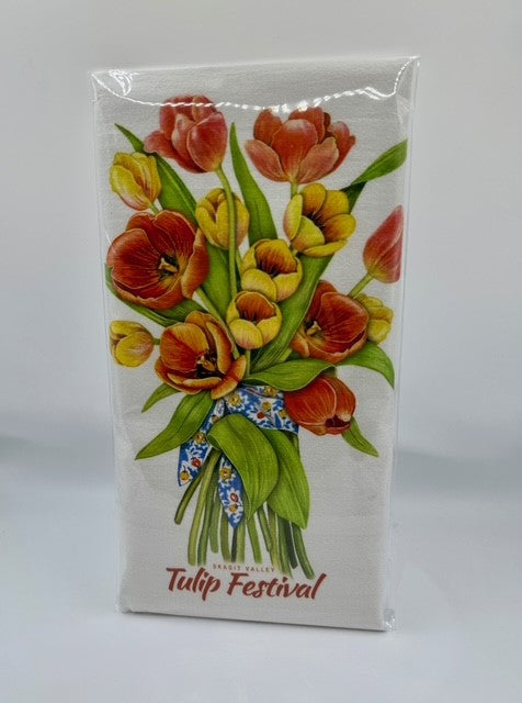 Tulip Festival Tea Towel