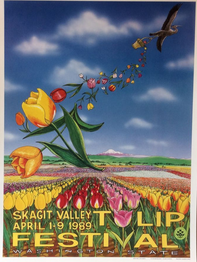 1989 Poster featuring Donald Smith artwork