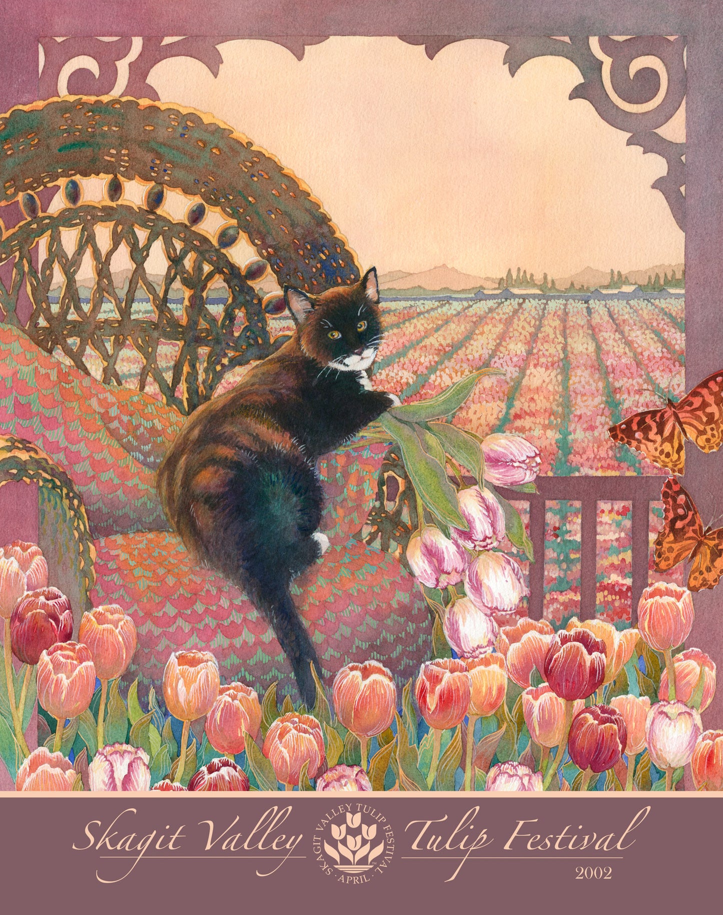 Magnet with 2002 Poster Artwork by Jerry Freiberg