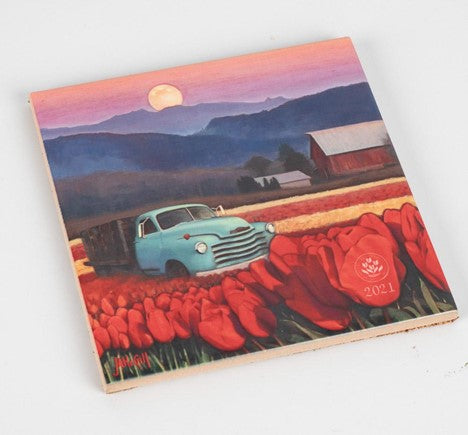 Official Tulip Festival Poster Tiles 1995-2021