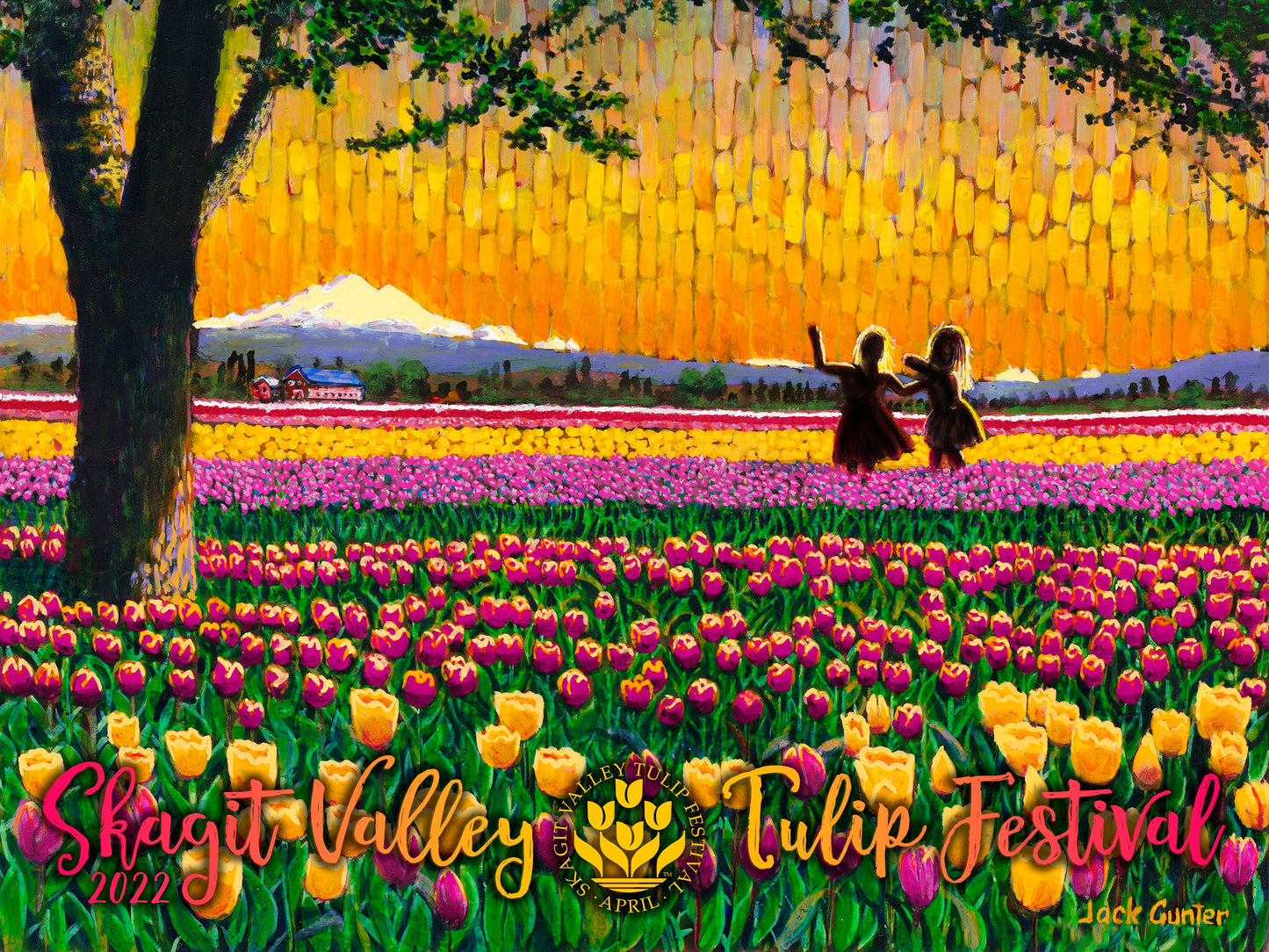 2022 Official Festival Poster featuring Jack Gunter artwork