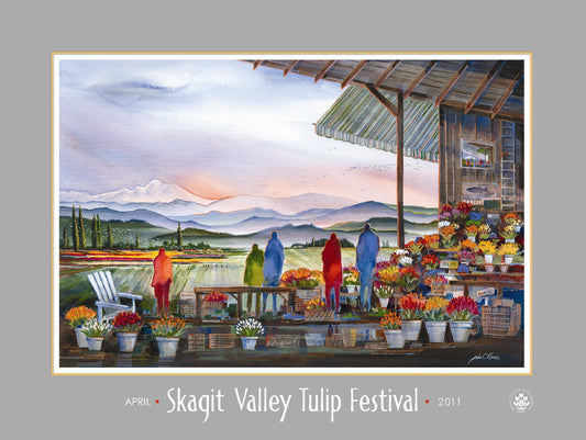 Magnet with 2011 Poster Artwork by John Ebner