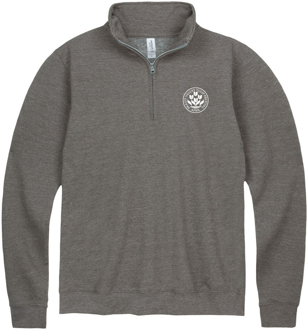 Skagit Valley Tulip Festival Logo Quarter Zip