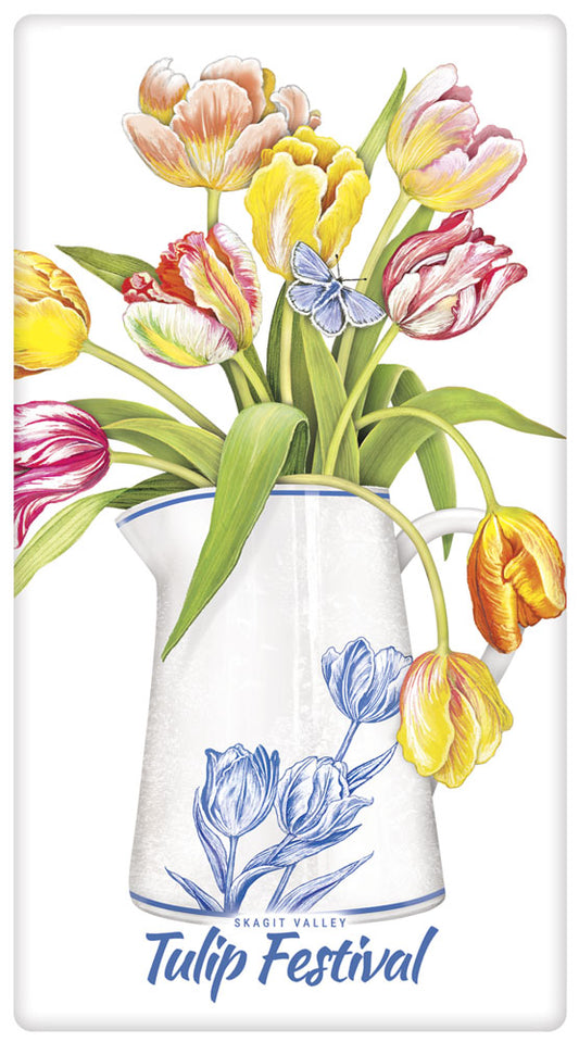 Tulip Festival Tea Towel