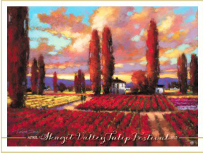 Magnet with 2015 Poster Artwork by Teresa Saia