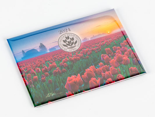 Magnet with 2024 Poster Image by Gary Brown