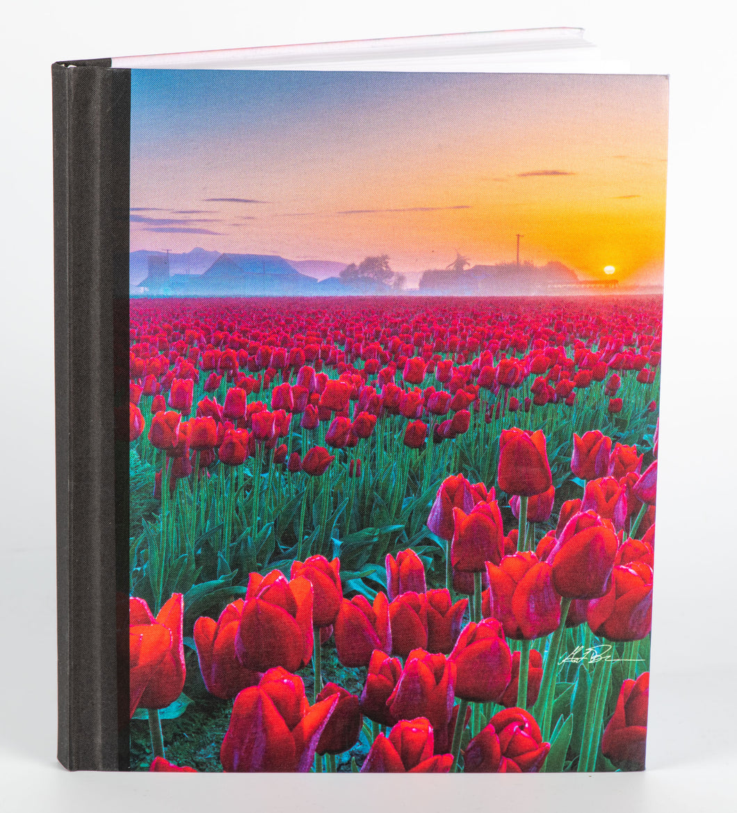 Fabric Covered Journal with 2024 Poster Image