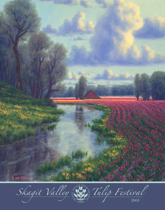 Magnet with 2001 Poster Artwork by Randy Van Beek