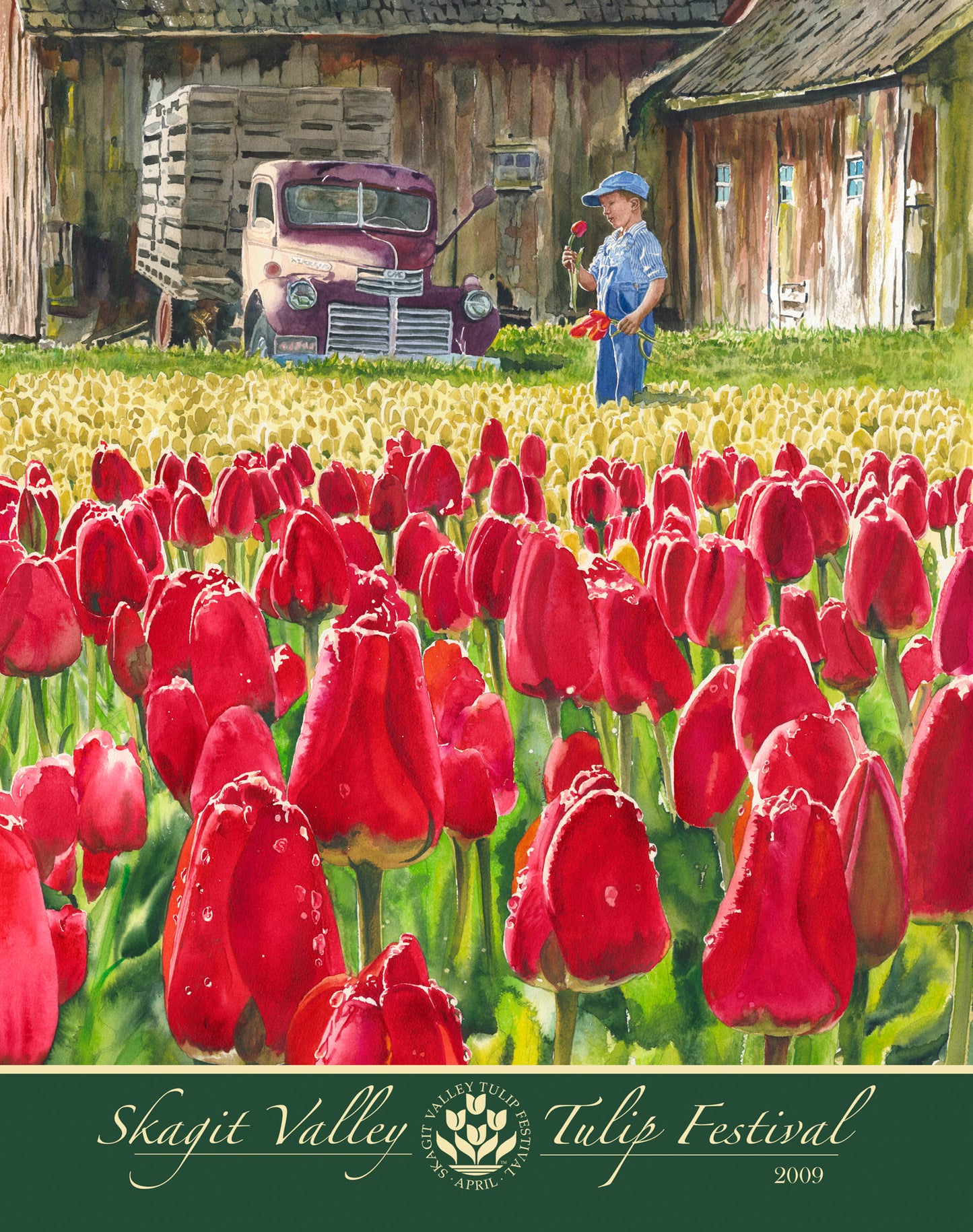 2009 Poster featuring Andy Sewell artwork