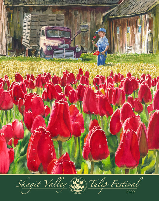 2009 Poster featuring Andy Sewell artwork