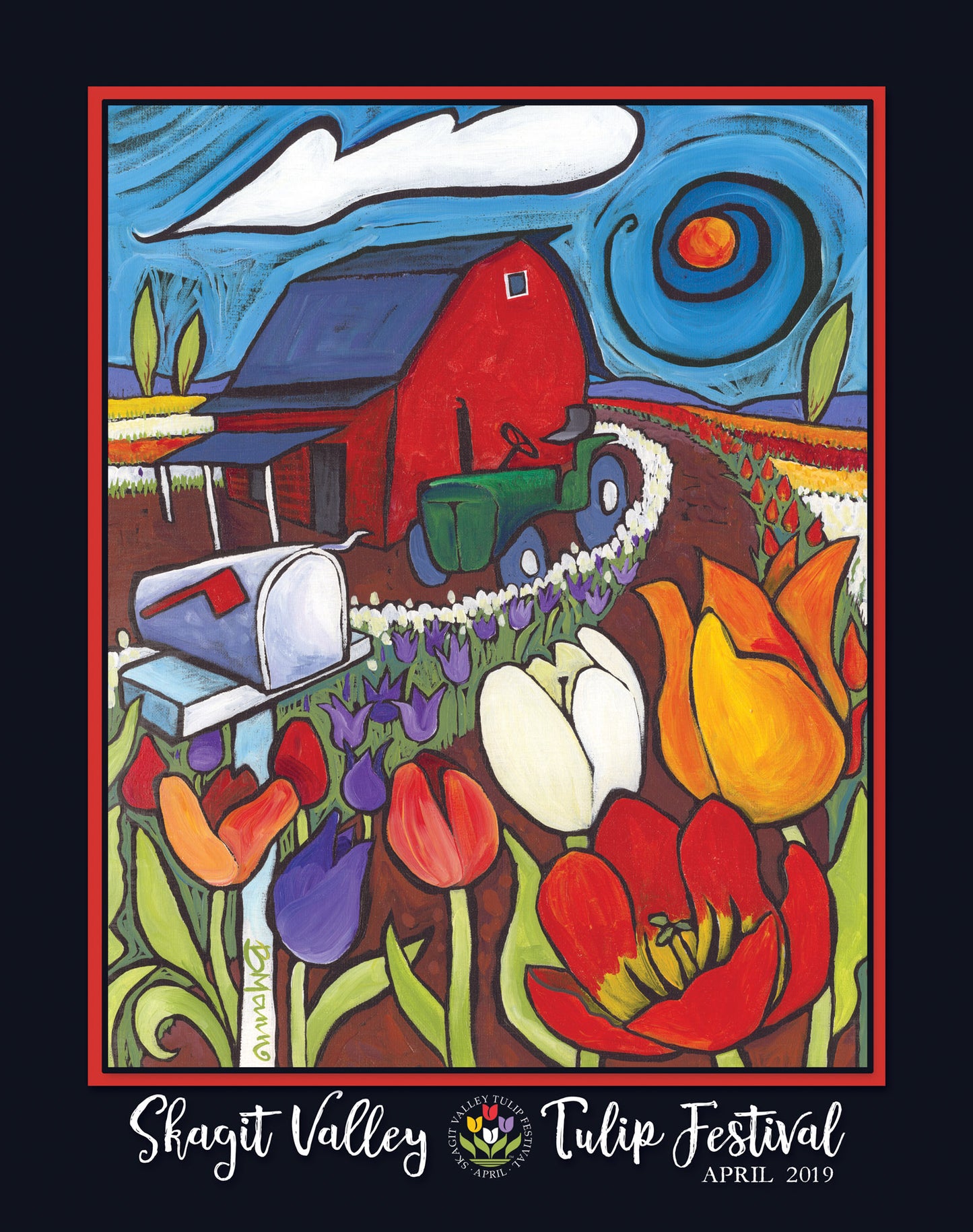 Magnet with 2019 Poster Artwork by Ben Mann