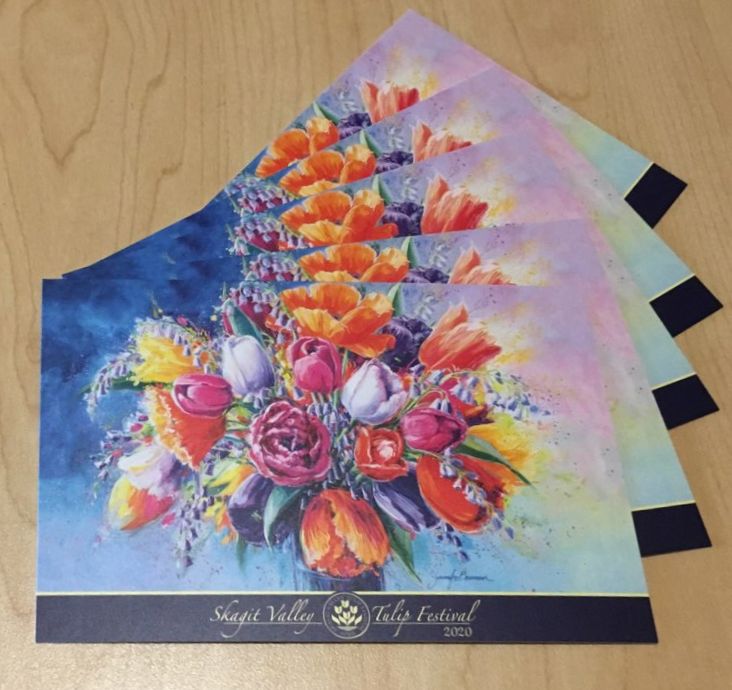 2020 Postcard Pack with art by Jennifer Bowman