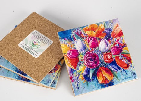 Official Tulip Festival Poster Tiles 1995-2021